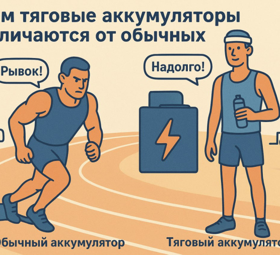 Чем отличаются тяговые аккумуляторы от обычных: разбираемся в деталях